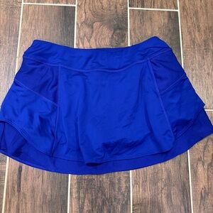Athlete size small Blue tennis skirt Skort